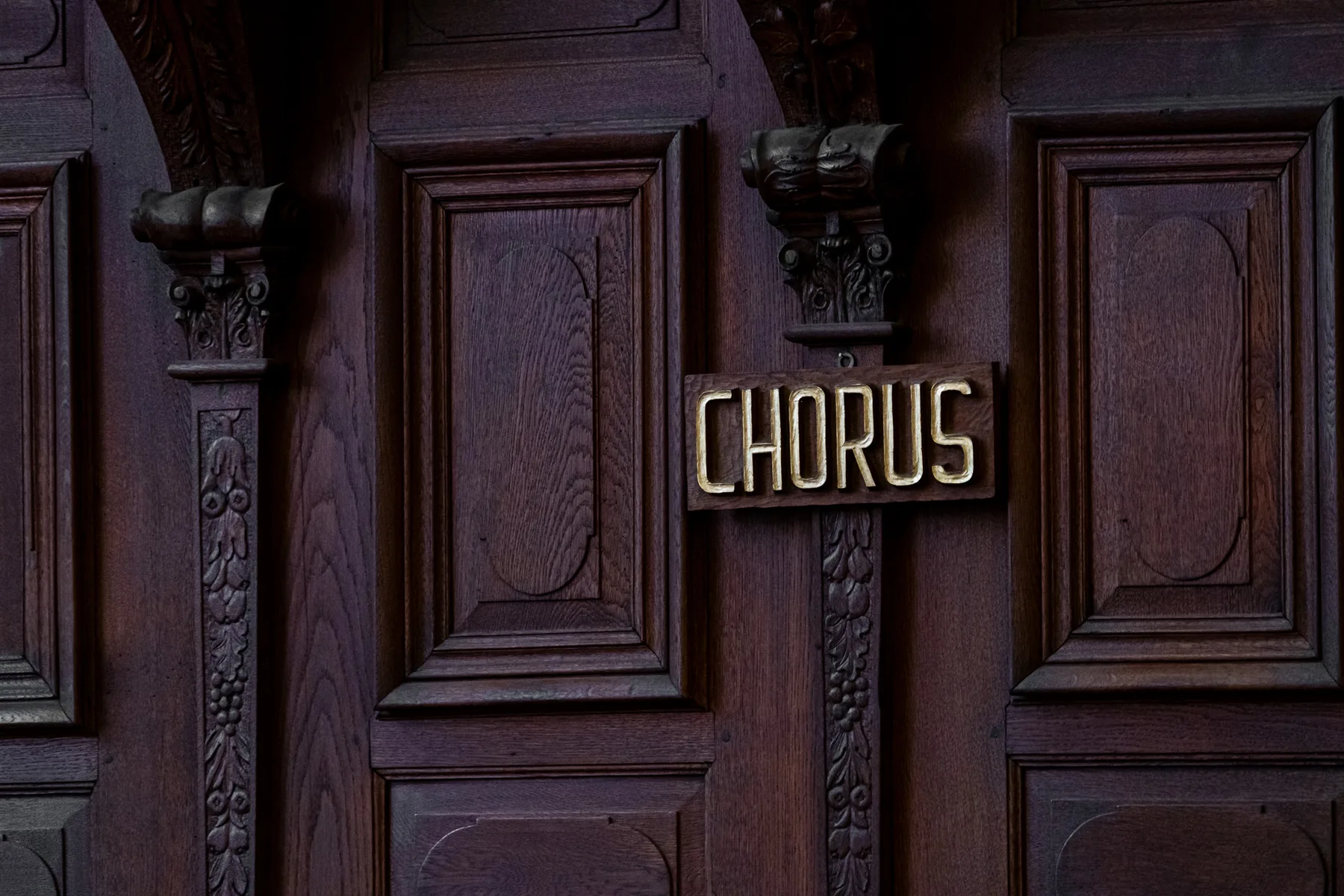Der Chorraum der Abteikirche